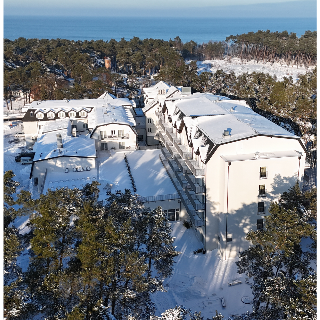 Hotel Jantar zima nad morzem Ustka